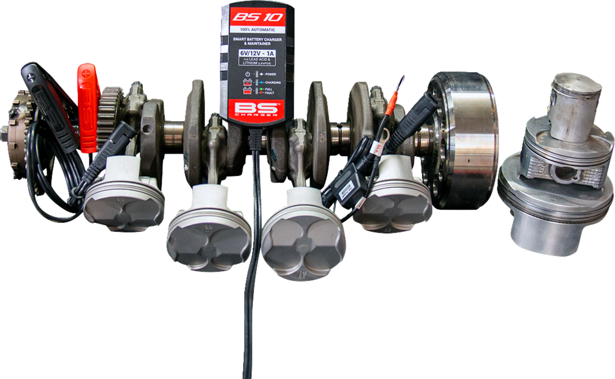 BS BATTERY Battery Charger/Maintainer - BS 10 - 6 V/12 V - 1 A 700571