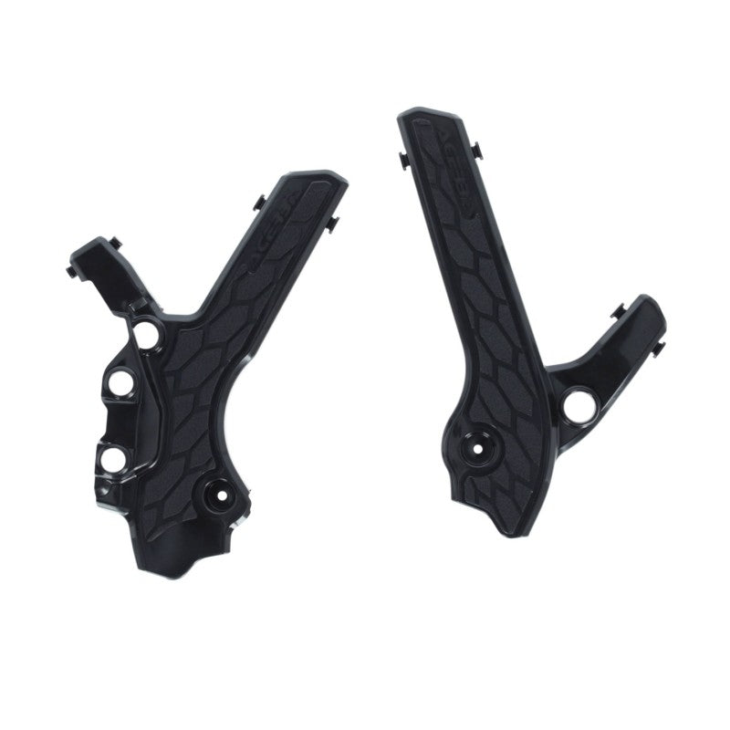 Acerbis 2983340001 X-Grip Frame Guards for Suzuki DRZ400E/S/SM - Black