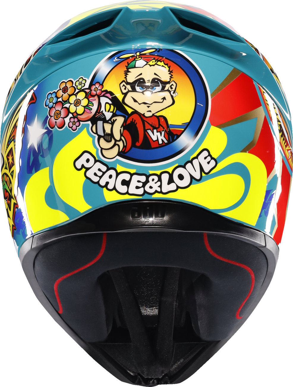 AGV K1 S Rossi Mugello 1999 Motorcycle Helmet – Medium Fit for Street and Track Use