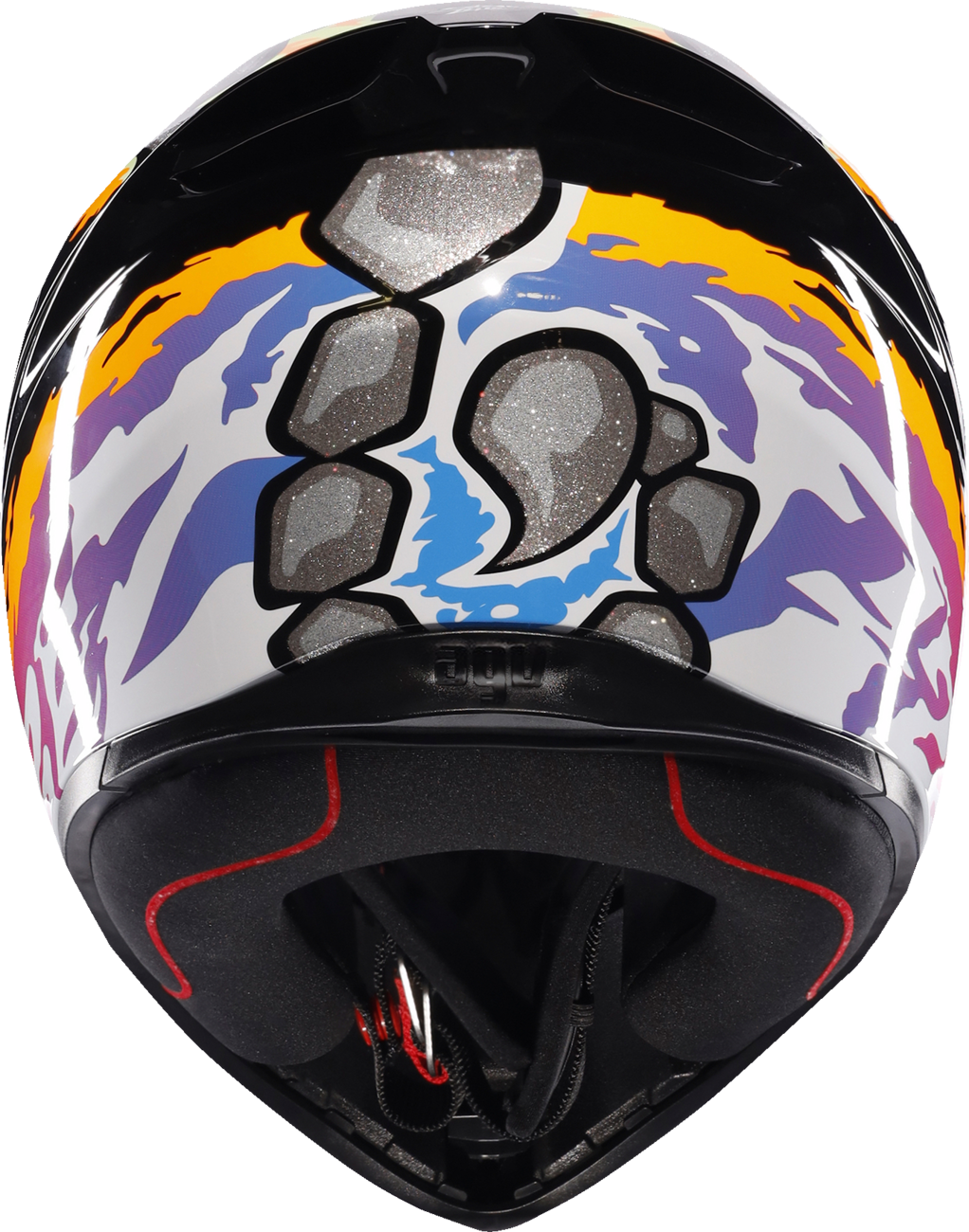 AGV K1 S Bezzecchi 2023 Motorcycle Helmet - Small, Shell, Ventilation & Safety Features