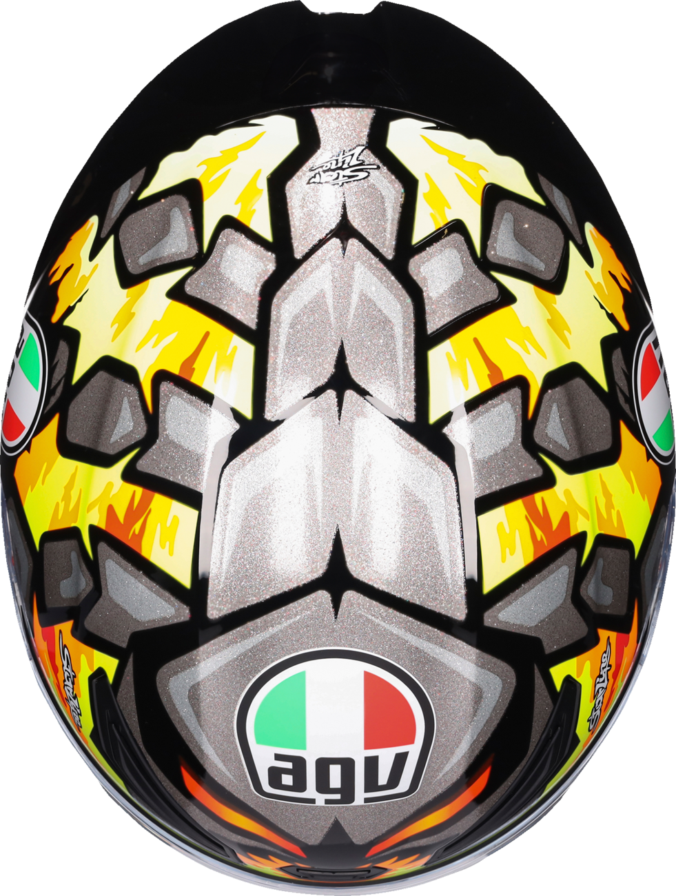 AGV K1 S Bezzecchi 2023 Motorcycle Helmet - Medium (Part 2118394003-039-M) for Sport and Street Bikes