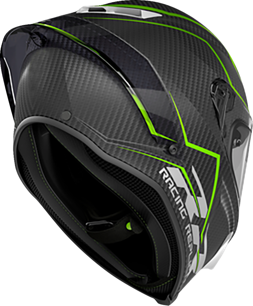 AGV Pista GP RR Performante Carbon/Lime Helmet - Small, Motorcycle Racing Helmet with Carbon Shell and Race-Ready Features