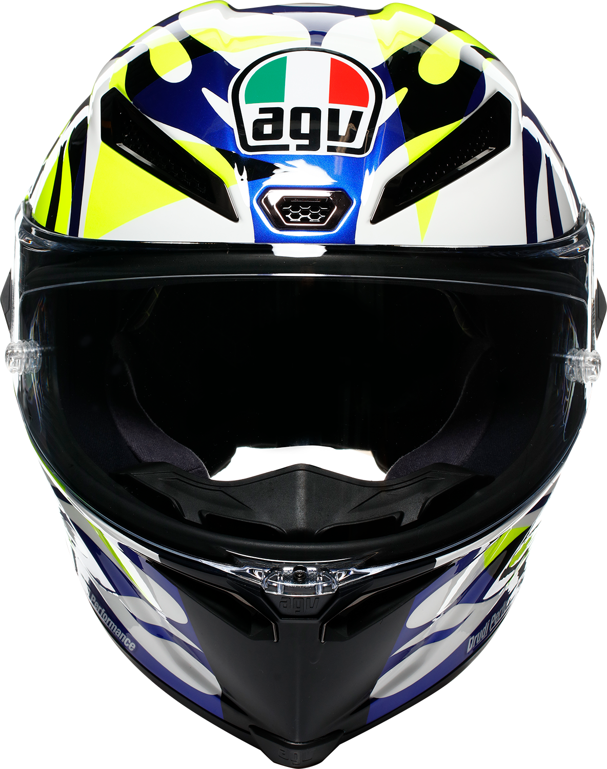 AGV Pista GP RR Soleluna 2023 Limited Edition Motorcycle Helmet - XL Fitment, Carbon Fiber Shell, FIM Homologated, Race-Ready Design