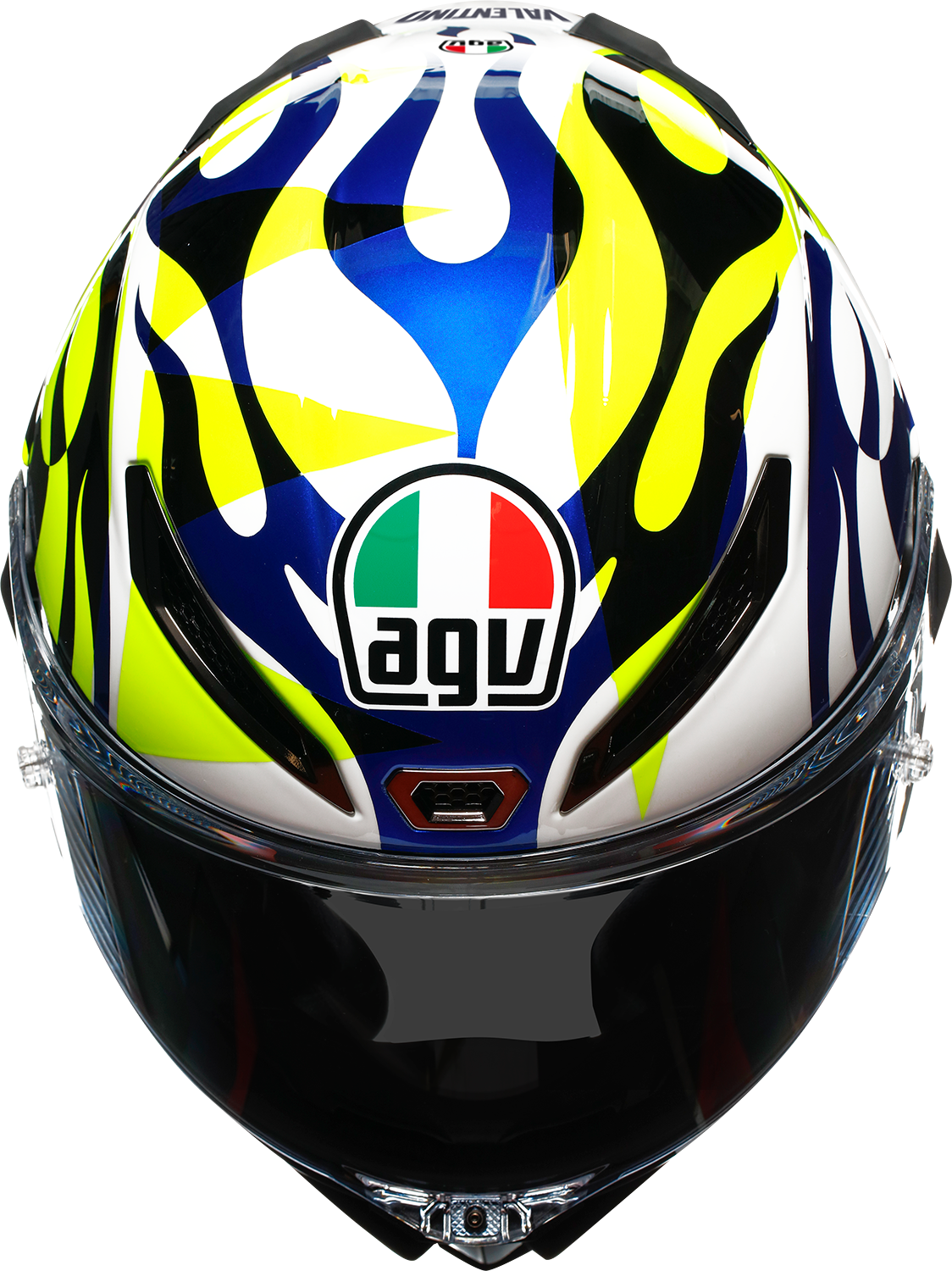 AGV Pista GP RR Soleluna 2023 Limited Edition Motorcycle Helmet - XL Fitment, Carbon Fiber Shell, FIM Homologated, Race-Ready Design
