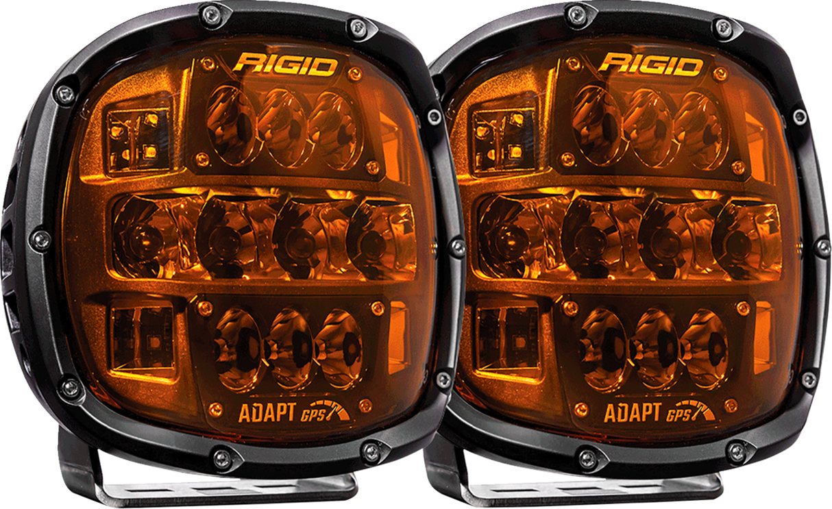 RIGID INDUSTRIES Adapt XP LED Light - Amber Lens - Pair 300515