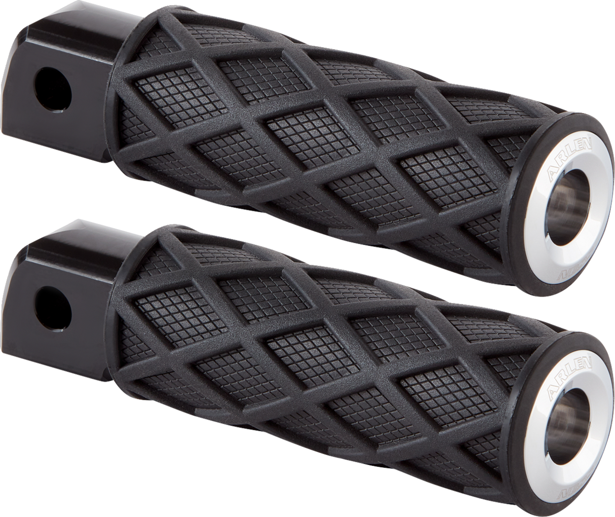 ARLEN NESS Diamond Foot Pegs - Passenger - Chrome 400-054