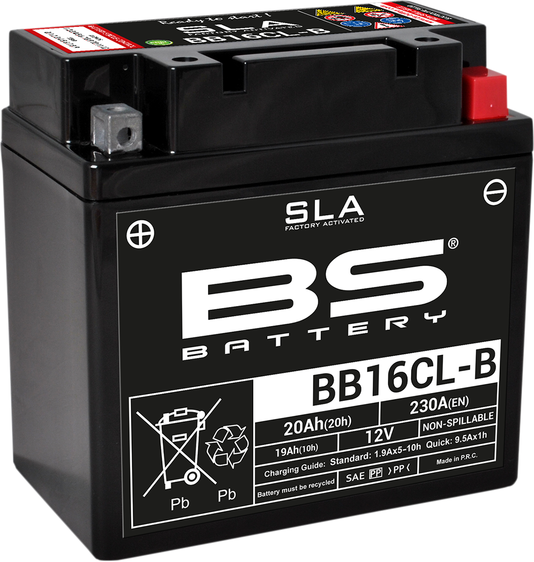 BS BATTERY Battery - BB16CL-B (YB) 300771