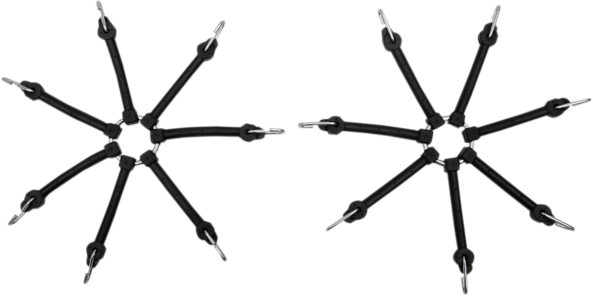 MOOSE OFFROAD Tire Chain Tensioner - 7 Point - Pair W99-7000