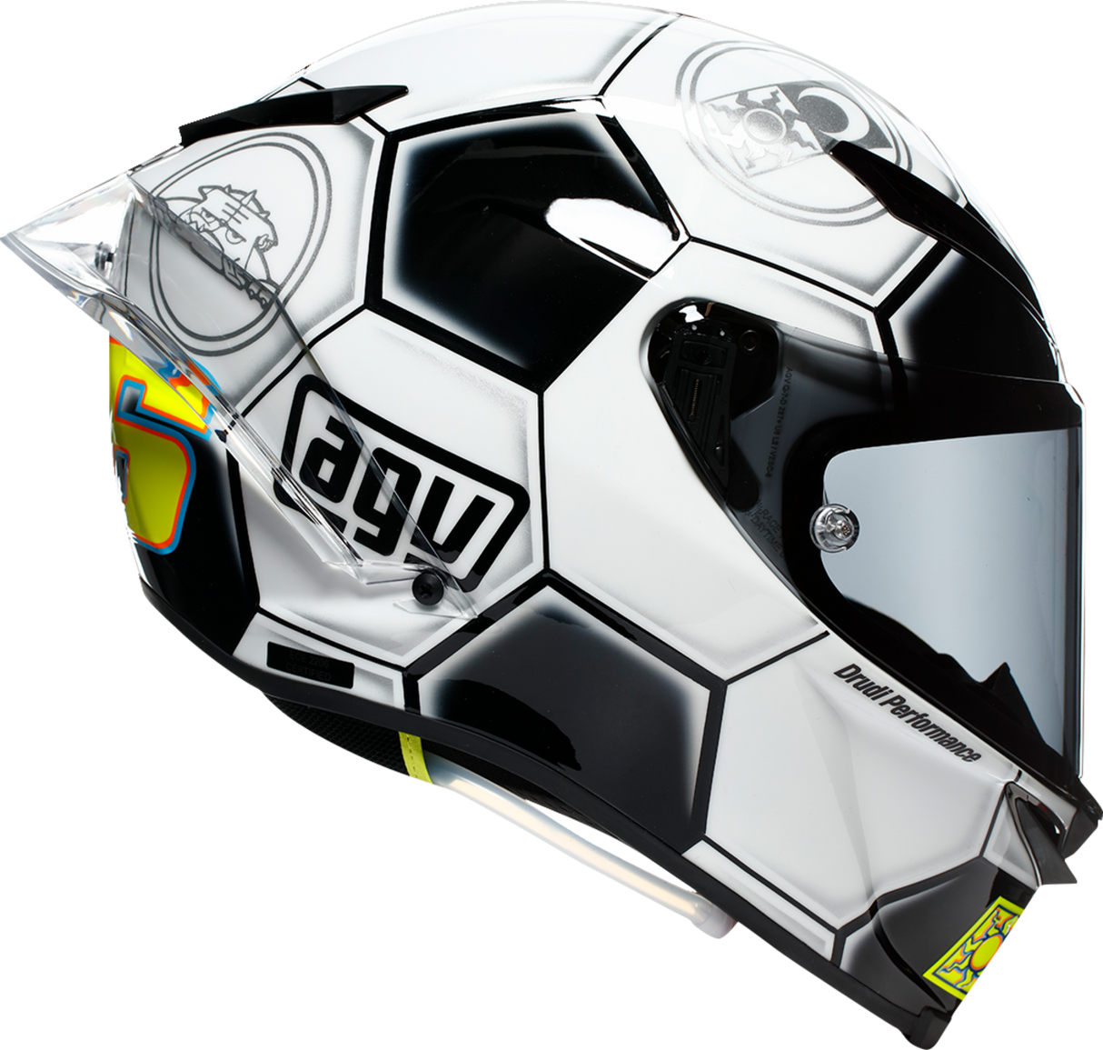 AGV Pista GP RR Helmet - Catalunya 2008 Limited Edition, Medium - Designed for Racing and Track Use