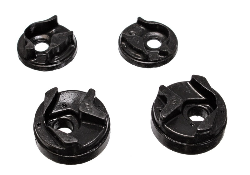 Energy Suspension 7.1112G Black Polyurethane Motor Mount Insert Set for Nissan Sentra (2002-2005) - Improved Performance and Durability