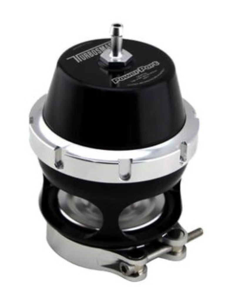 Turbosmart PowerPort BOV Black - High-Flow Blow-Off Valve with Dual-Chamber Design