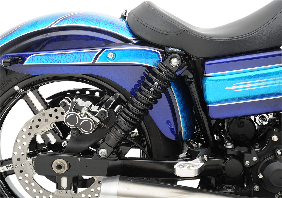 DRAG SPECIALTIES SHOCKS Premium Ride-Height Adjustable Shocks - 11 Inch - Black C16-0155AB for Harley Davidson Touring Models