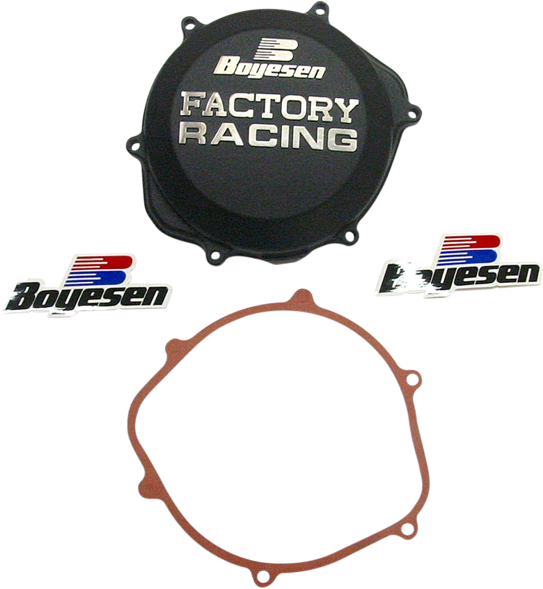 Boyesen Clutch Cover Black for Honda CC-06B with Race Performance Style