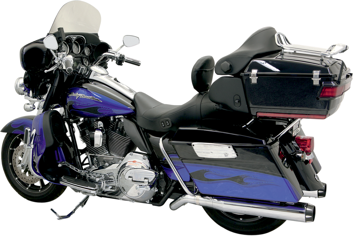BASSANI XHAUST B1 Pseudo Muffler - Chrome - FL '09 - '16 1F59R
