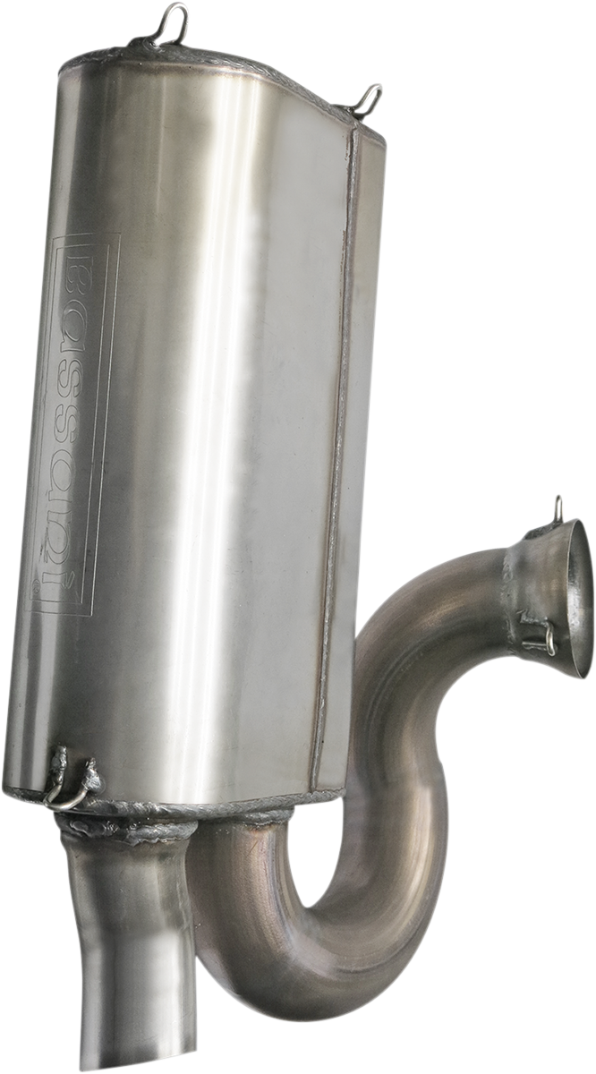 BASSANI XHAUST Muffler - Stainless Steel - Slingshot 6S17
