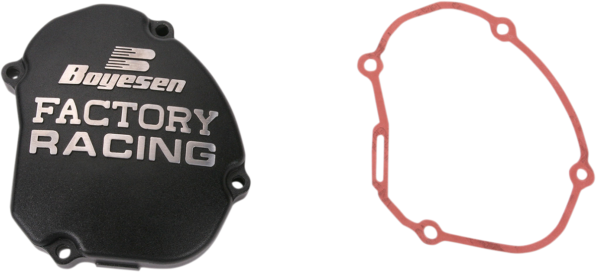 Boyesen Factory Ignition Cover for Yamaha SC-33AB - Black