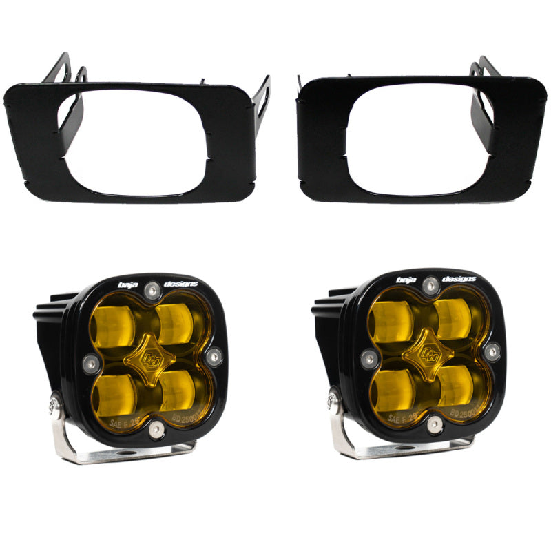 Baja Designs 447718 Amber Fog Lights for 2015-2016 Ford F-150 Super Duty