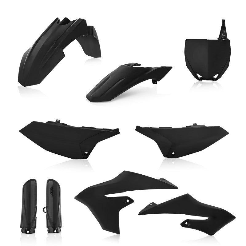 Acerbis Yamaha YZ65 Full Plastic Kit - Black (Part #2726640001) for Off-Road Motorcycles