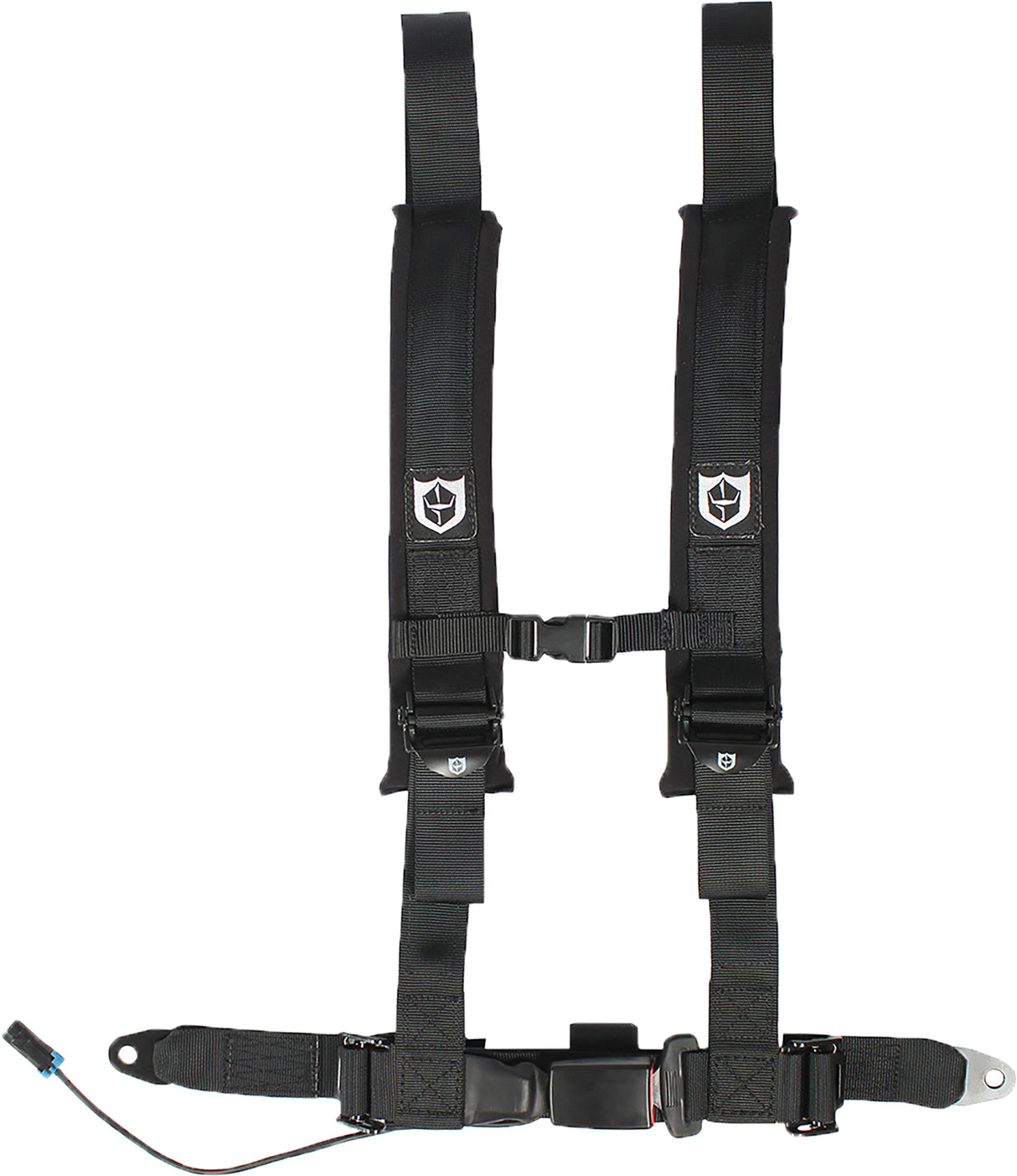 PRO ARMOR A16UH348BL Driver Side Black Harness for UTVs with Safety Switch and Water-Resistant Phone Pocket