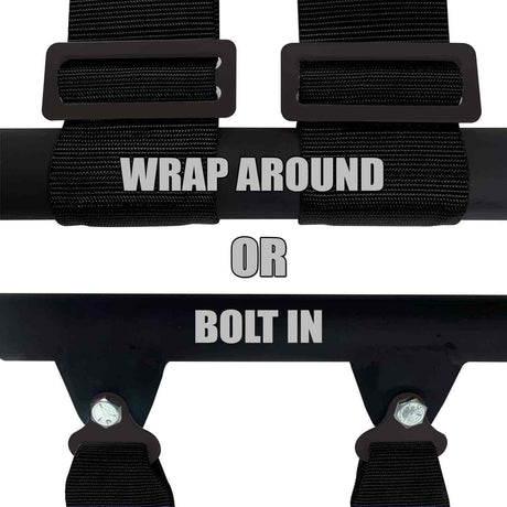 2" 4-Point Harness Seat Belt with Push Button Release | 50 Caliber Racing