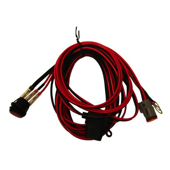 4"-6" E-Series / 10" SR-Series Light Bar Wire Harness | Rigid Industries
