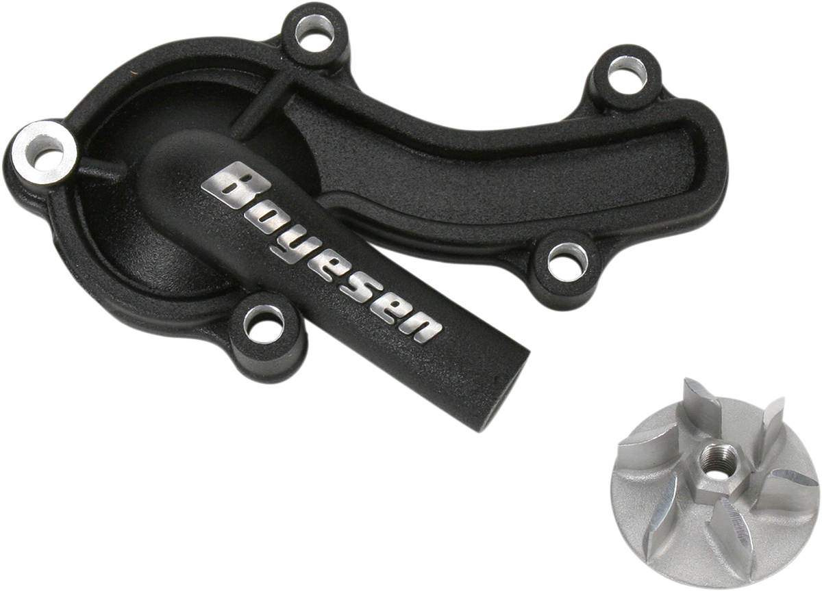 BOYESEN WPK-09B Aluminum Water Pump Cover and Impeller Kit for Honda Engines