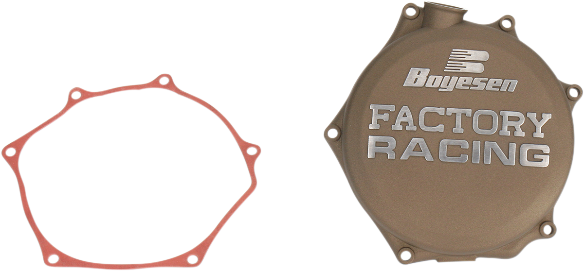 BOYESEN Magnesium Clutch Cover for Suzuki CC-27AM - Lightweight Performance Upgrade