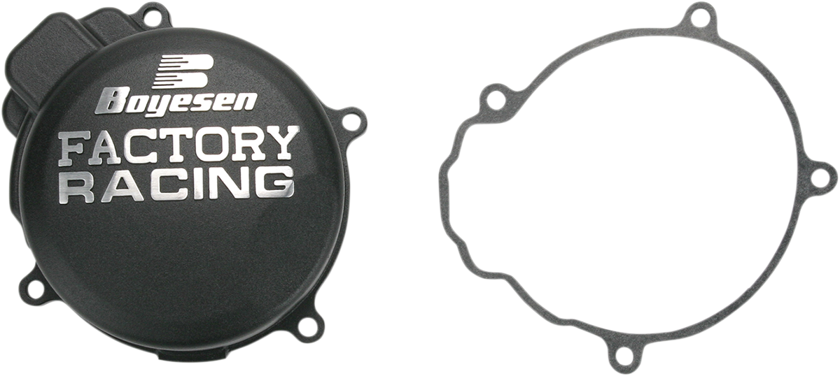 Boyesen SC-42B Ignition Cover for Husqvarna and KTM Models - Black