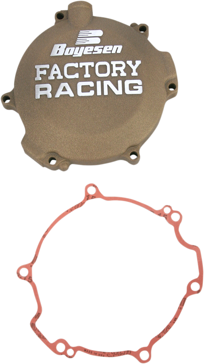 BOYESEN Magnesium Clutch Cover for Kawasaki and Suzuki CC-10M - Performance Replacement