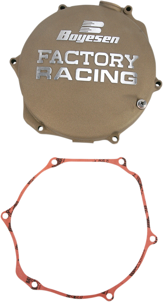 BOYESEN Magnesium Clutch Cover for Suzuki CC-26AM - Lightweight Race Performance Upgrade