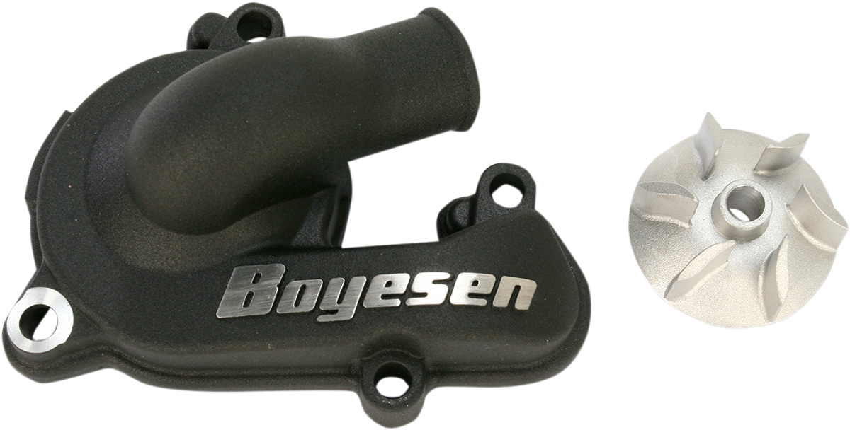 BOYESEN WPK-44B Impeller and Water Pump Cover Kit for Husaberg, Husqvarna, and KTM Models