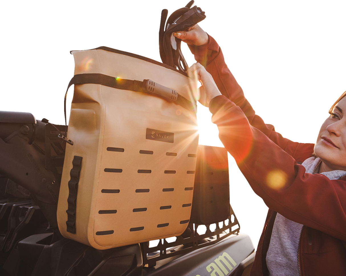 RAVEK MOLLE Zipperless Bag - Waterproof - Desert Tan H59-104DT