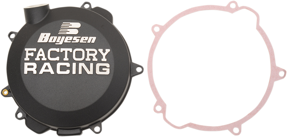 Boyesen CC-41AB Clutch Cover for Gas Gas, Husqvarna, and KTM - Black