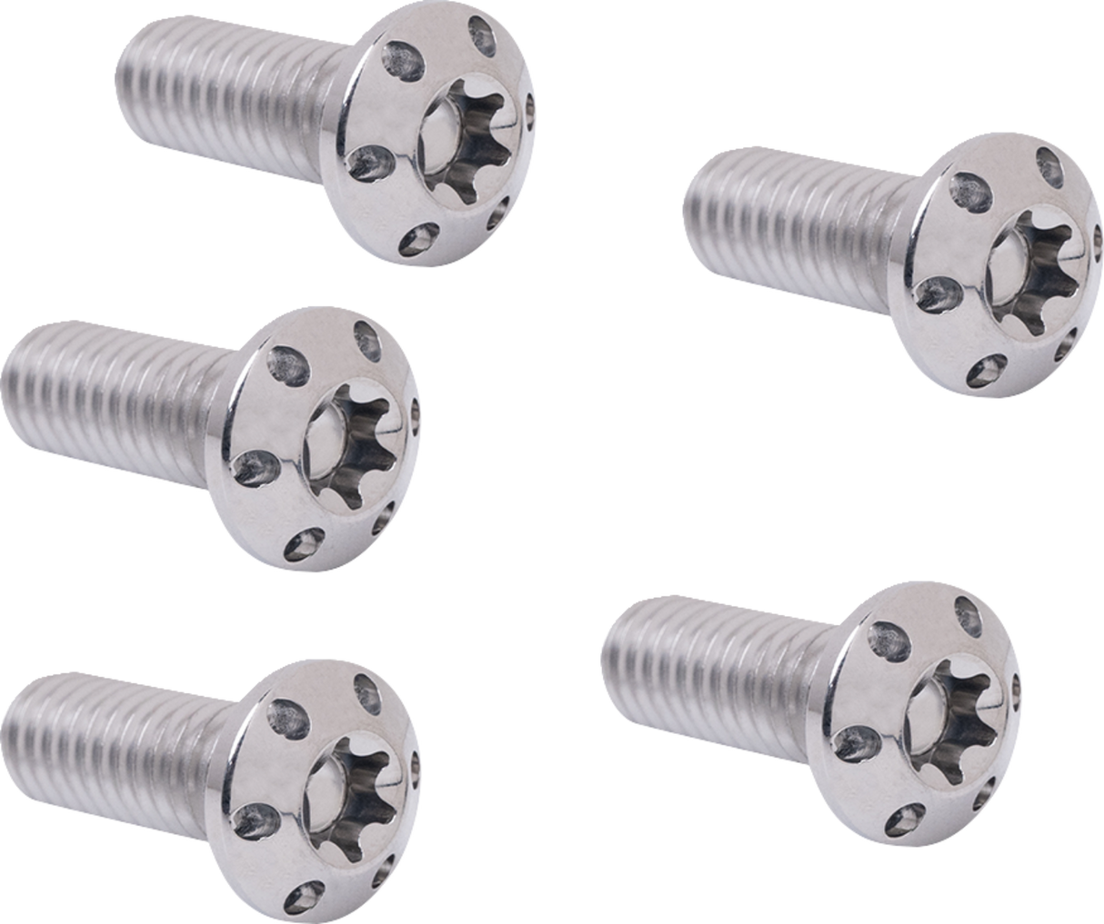 ARLEN NESS Bolt Kit - Holeshot/Brake Rotor/Front - Hub Mount - Polished 5/16-18 x 7/8" - 5 Pack 300-912