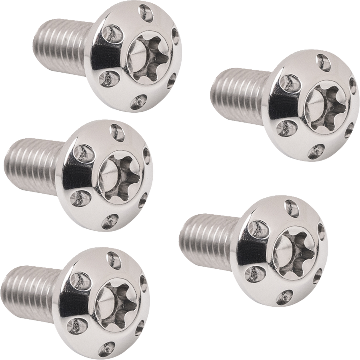 ARLEN NESS Bolt Kit - Holeshot/Brake Rotor/Rear - Hub Mount - Polished - 3/8-16 x 1" - 5 Pack 300-909