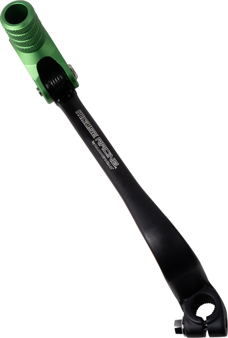 MOOSE OFFROAD Green Shift Lever with 20 mm Offset for UTVs and Off-Rroad Vehicles, Part Number 81-0343-10-30