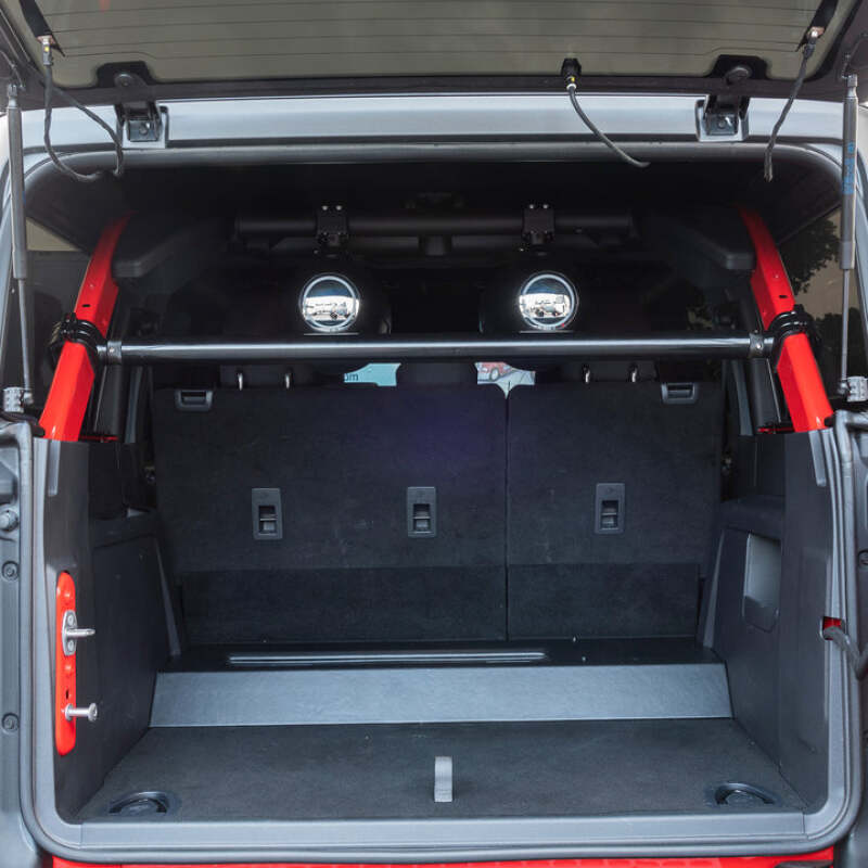 DS18 Ford Bronco Tower Mounting Tube (Part Number: BRO-TUBE/BK) for 2021-2025 Models