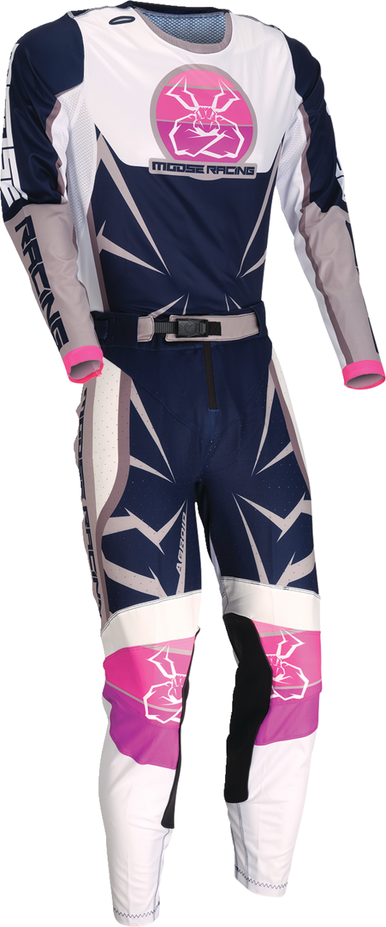 MOOSE OFFROAD Agroid Pants - Navy/White - US 30 Slim 2901-11754