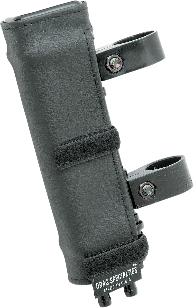 DRAG SPECIALTIES SEATS Black Oil Cooler Cover for OEM and Jagg Slimline Oil Coolers - Fits Harley Davidson Touring Models