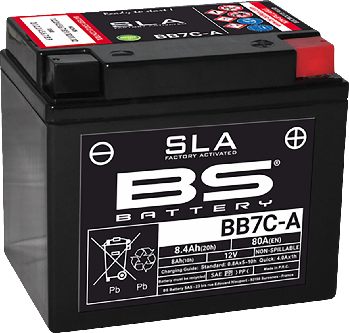 BS BATTERY Battery - BB7C-A (YB) 300843