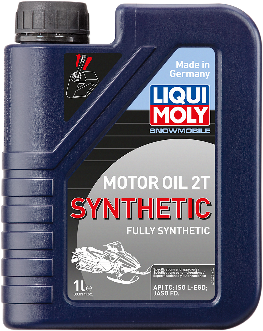 LIQUI MOLY Snowmobile Pro Race Synthetic 2T Oil - 1L 20144