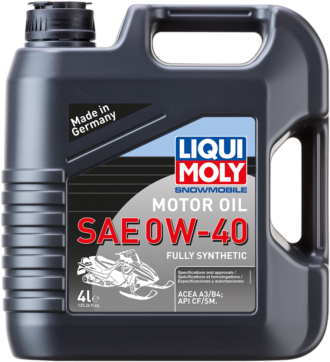 LIQUI MOLY Snowmobile Synthetic Oil - 0W-40 - 4 Liter 20150
