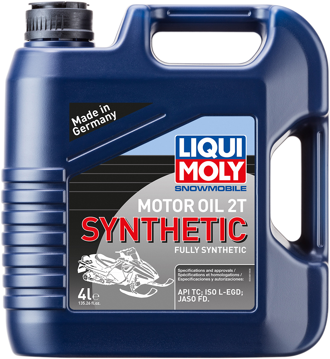 LIQUI MOLY Snowmobile Pro Race Synthetic 2T Oil - 4L 20146
