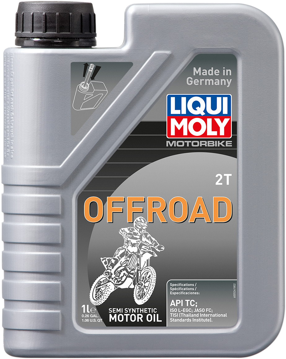 LIQUI MOLY Off-Road Semi-Synthetic 2T Oil - 1L 20182