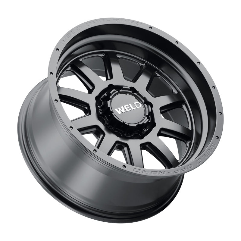 Weld Off-Road W101 20x9 Satin Black Stealth Off-Road Wheel with 6x135 & 6x139.7 Bolt Pattern