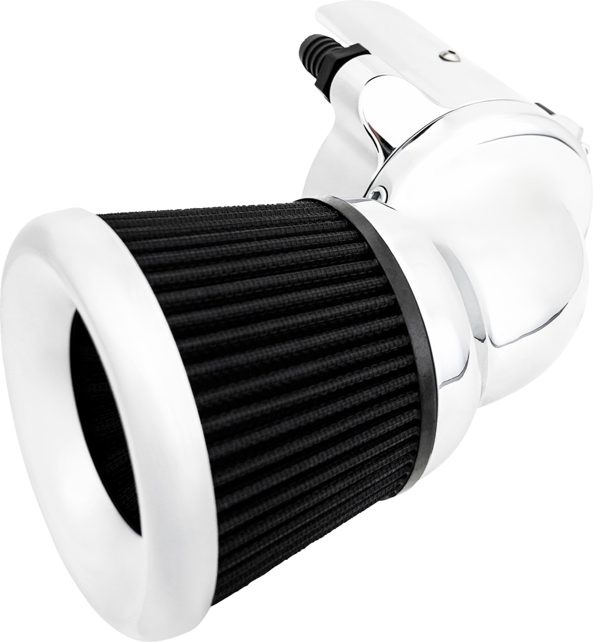 ARLEN NESS Air Cleaner Kit - Velocity 90° - Chrome 800-003