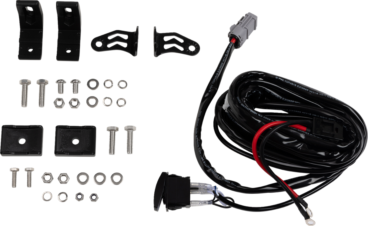 MOOSE OFFROAD Light Bar - LED - 50" - Black MSE-BLB50