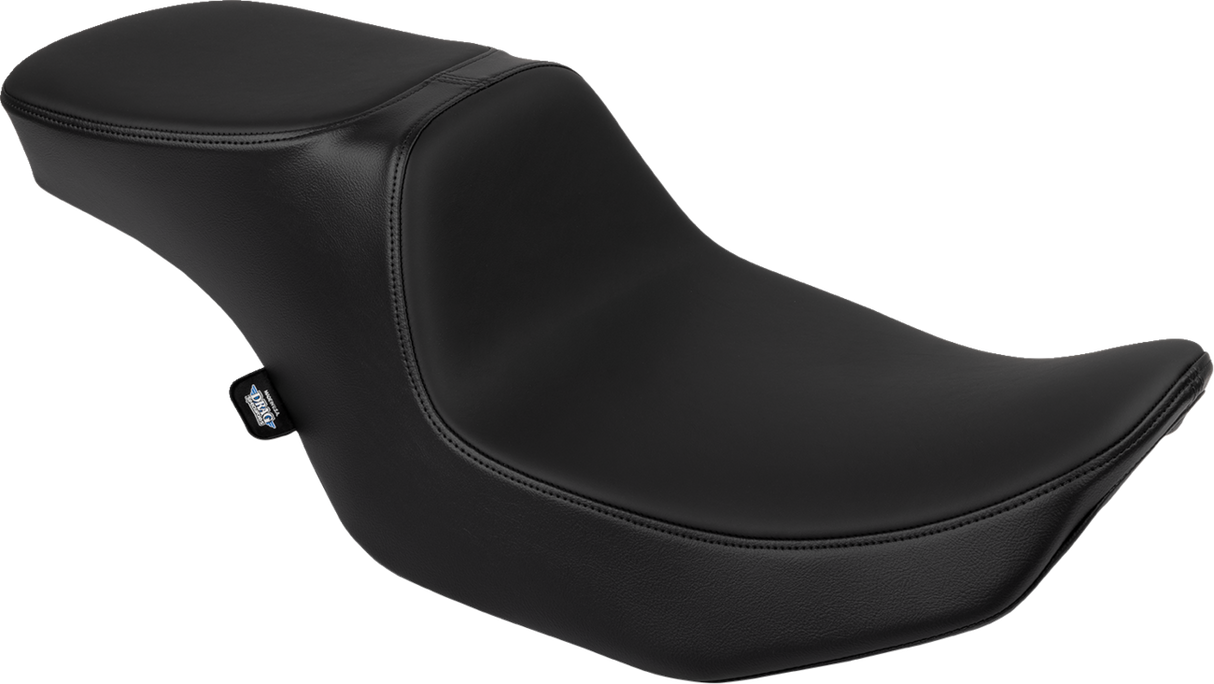 Drag Specialties Seats Predator 2-Up Seat - Solar Leather - Smooth for Harley FLT/FLH 2023-2024 - Part #4692E