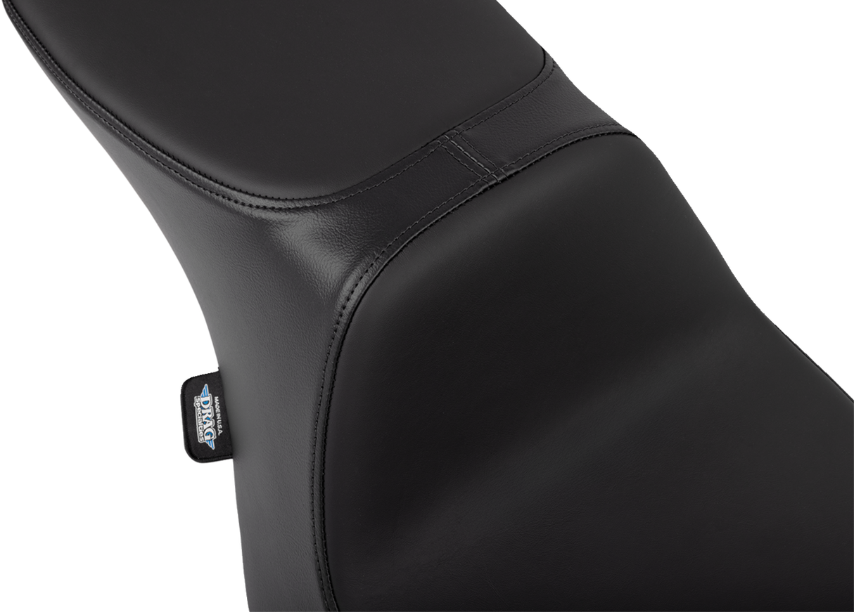 Drag Specialties Seats Predator 2-Up Seat - Solar Leather - Smooth for Harley FLT/FLH 2023-2024 - Part #4692E