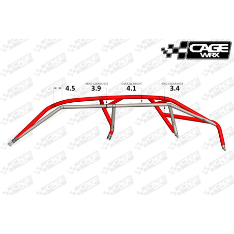 Polaris RZR Pro R 4 Raw Unassembled Baja Spec Cage Kit | CageWRX